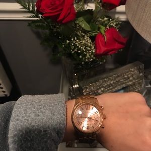 Rose Gold Michael Kors Watch